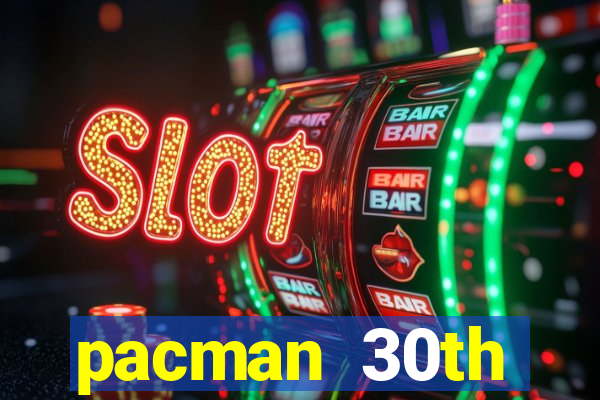 pacman 30th anniversary sonic